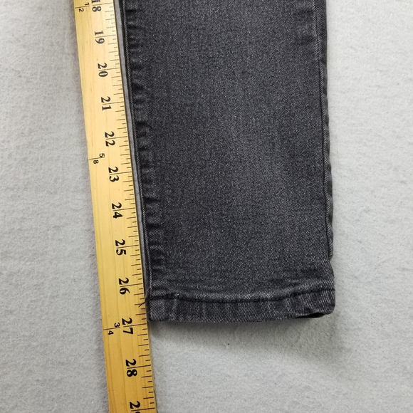 Seve7 Jeans Womens SIze 10 Black Metro Ultra High Rise Skinny Cotton Blend - Picture 5 of 13